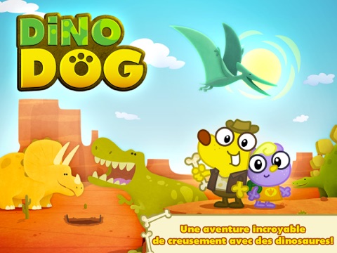 Screenshot #4 pour Dino Dog ~ Une aventure incroyable de creusement avec des dinosaures!