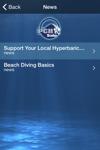 PCH Scuba screenshot 3