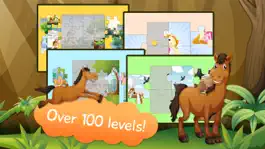 Game screenshot Kids Jigsaw Puzzle Horses - Free mod apk