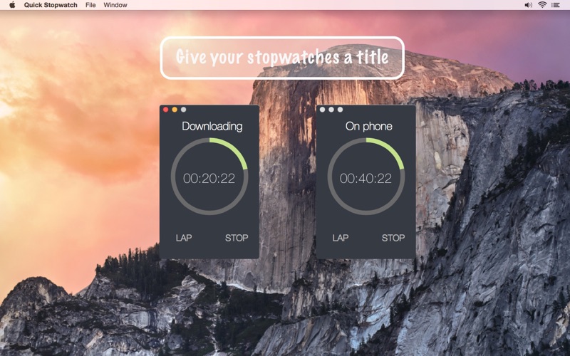 Screenshot #3 pour Quick Stopwatch