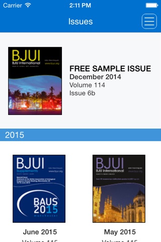 BJUI Journal screenshot 2