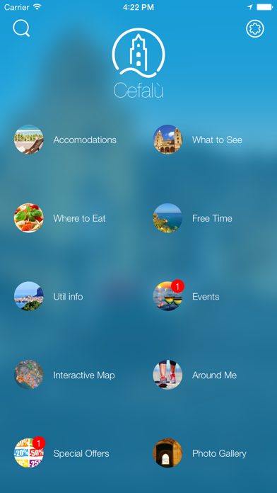 Cefalù iPhone screenshot 1 - Travel app