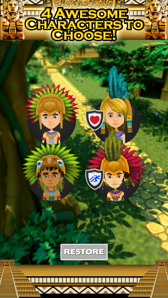 Aztec Temple 3D Infinite Runner Game Of Endless Fun And Adventure Games FREE - 1.1 - (iOS)