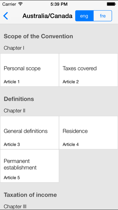 Screenshot #2 pour International Tax