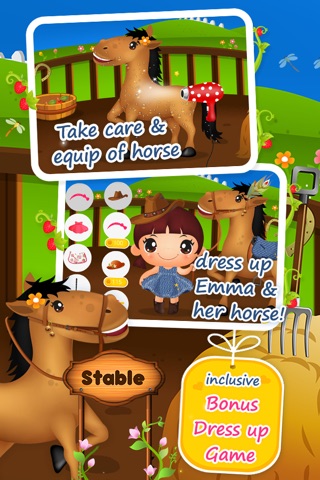 Sweet Little Emma Dreamland - Girls Dream Playtime, Spa and Cute Horse Care screenshot 4