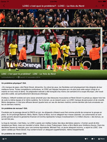 Screenshot #5 pour LOSC Infos