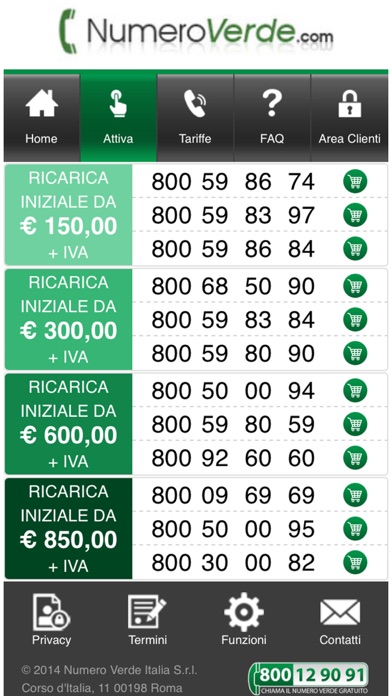 Screenshot #3 pour Numero Verde