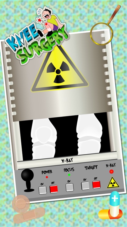 Knee Surgery - Crazy doctor surgeon and injured leg treatment game