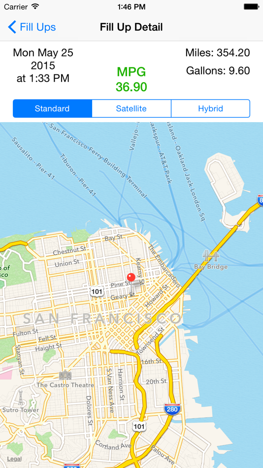 #2. Fill Up Tracker (iOS) 由: Spencer Baker
