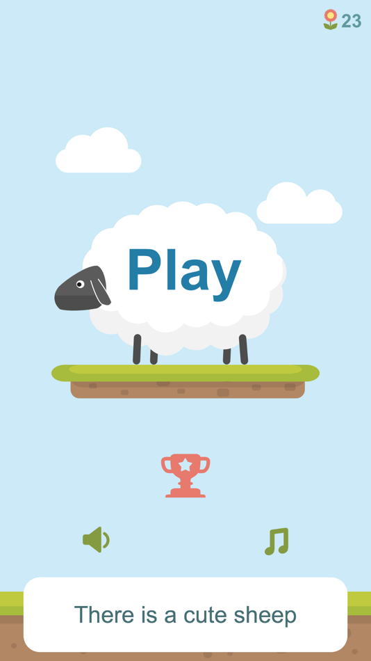 Best Sheep jumps on ladder of platforms with crazy faith - 1.0 - (iOS)