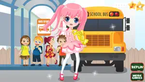 Fashion School Girl Dress Up screenshot #4 for iPhone