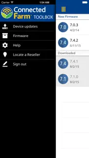 trimble ag toolbox iphone capturas de pantalla 2