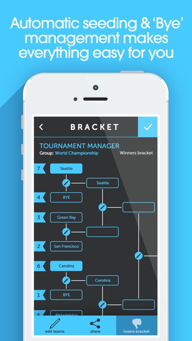 My Bracket + Tournament Manager for Amateur Sports Screenshot
