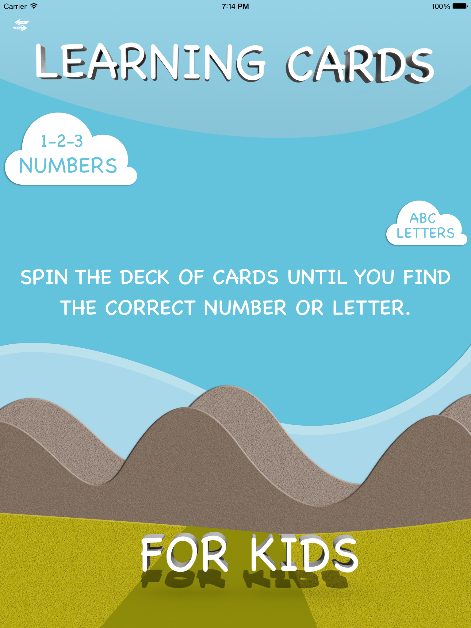LEARNING CARDS FOR KIDS