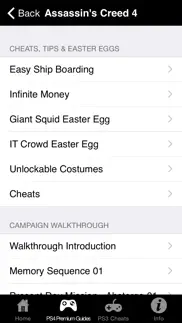 cheats ultimate for playstation 4 games - including complete walkthroughs iphone screenshot 3