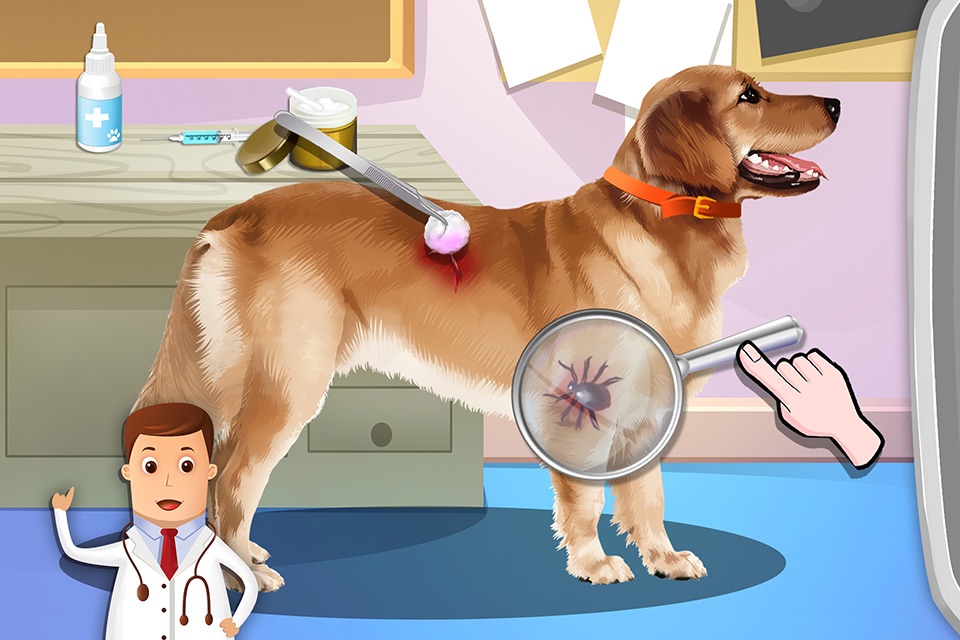 Pet Vet Doctor: Cats & Dogs Rescue - Free Kids Game screenshot 2