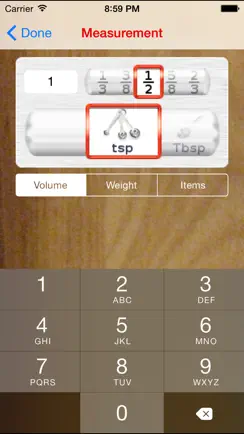 Serving Sizer recipe converter iPhone image 2