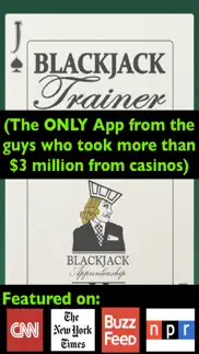 blackjack card counting trainer free iphone screenshot 1