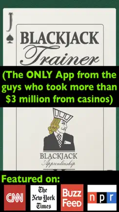 Blackjack Card Counting Trainer Free iPhone image 1
