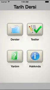 Tarih Dersi Lite screenshot #1 for iPhone