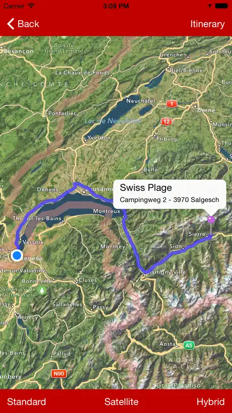 Campings Valais-Wallis
