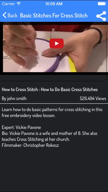 Cross Stitching Guide