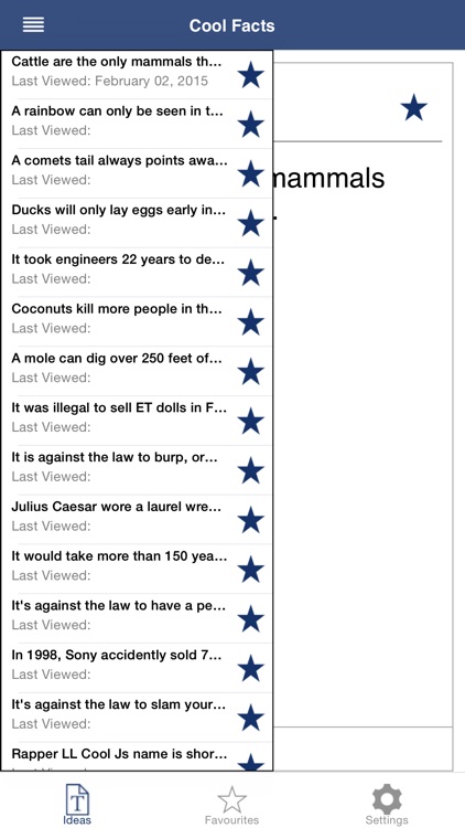 Cool Facts