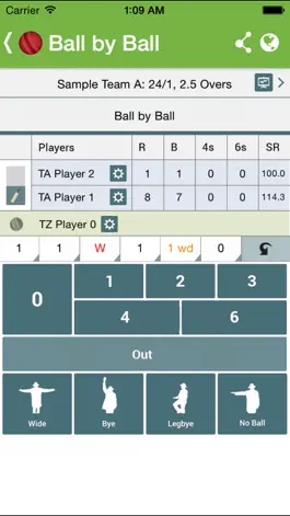Game screenshot Chauka Cricket Scoring App hack