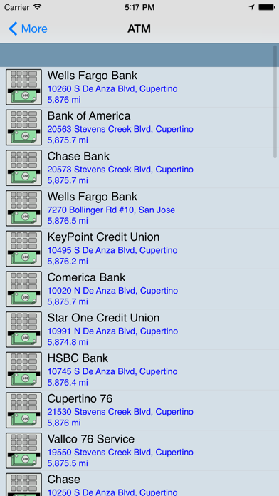 ATM Places Screenshot