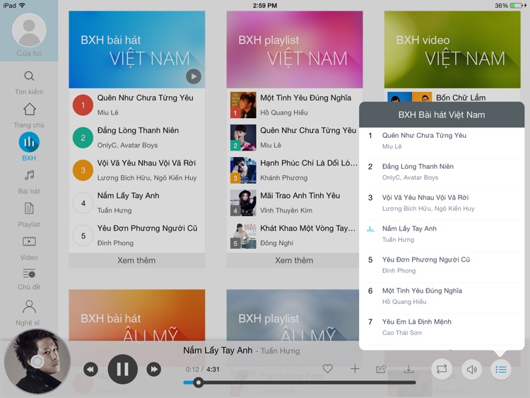 NhacCuaTui HD screenshot-3