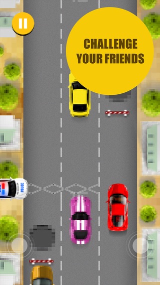 Pixel Traffic - best one tap 8 bit style gameのおすすめ画像2