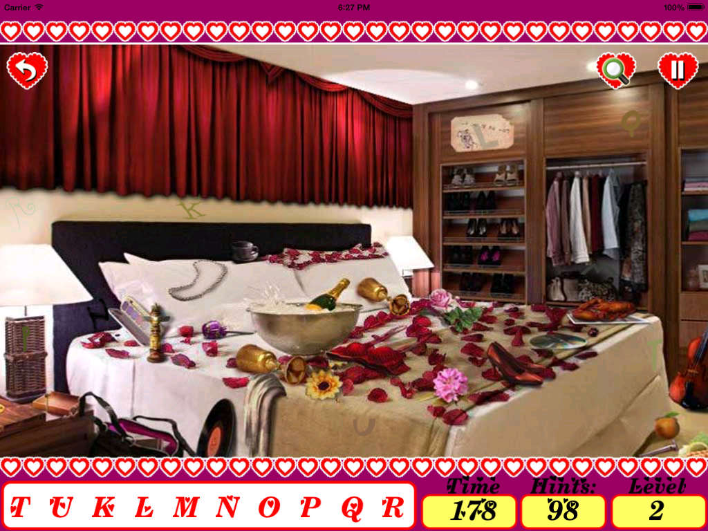 Valentine Hidden Alphabets & Numbers screenshot 5