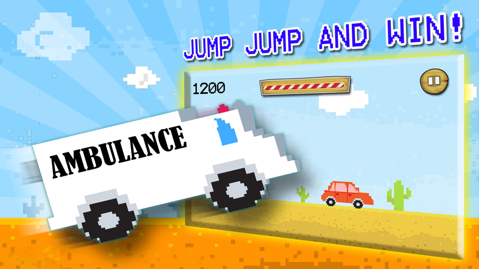 #2. Jumpy Bumpy Ambulance Race With Dr. Classics Driving (iOS) 由: Kashif Tasneem
