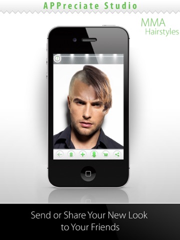 MMA Hairstyles - Fight Smart for Warriors iPad screenshot 1 - Lifestyle app
