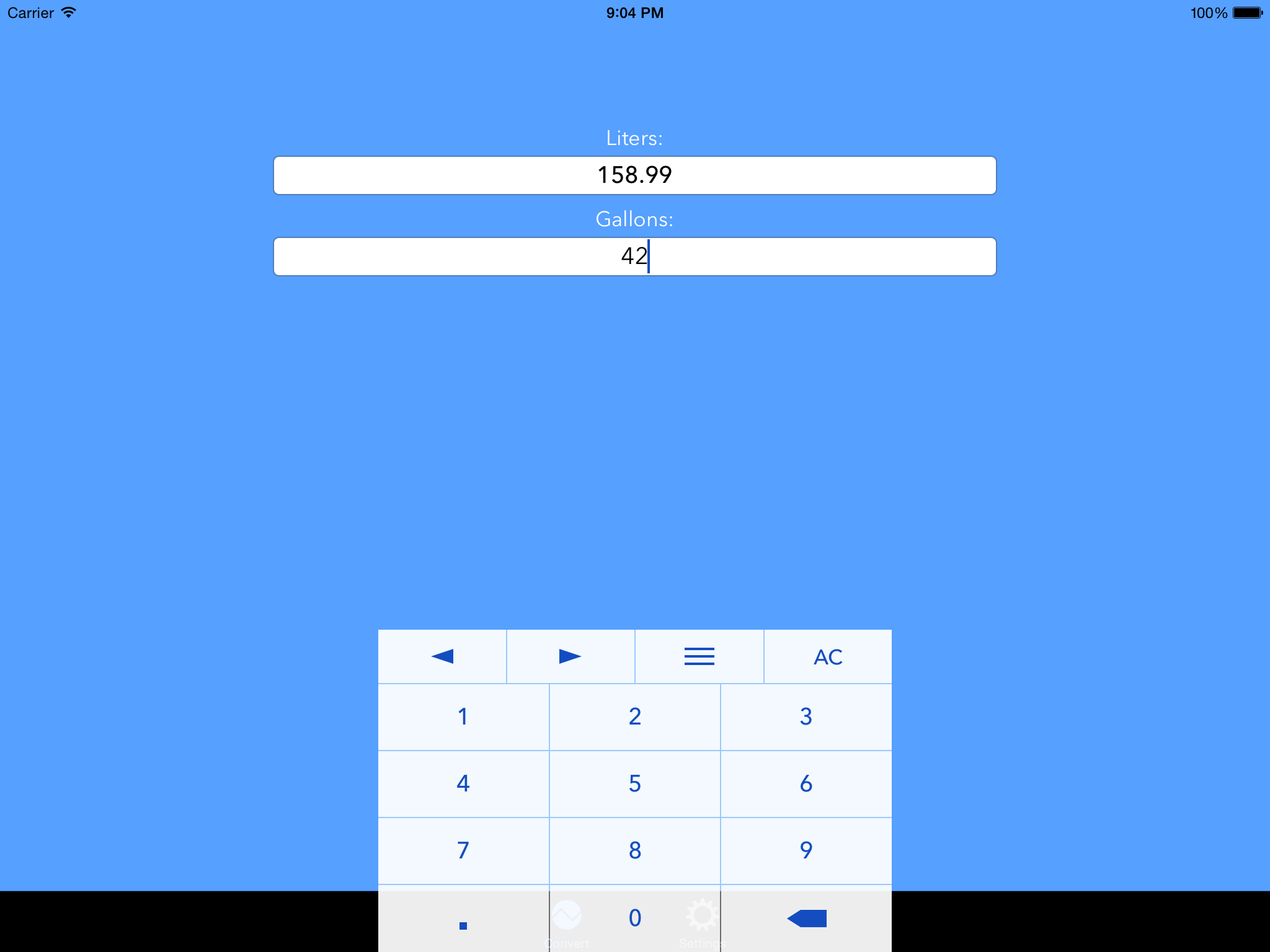 US Gallons To Liters – Liquid Volume Converter (gal to L) screenshot 4