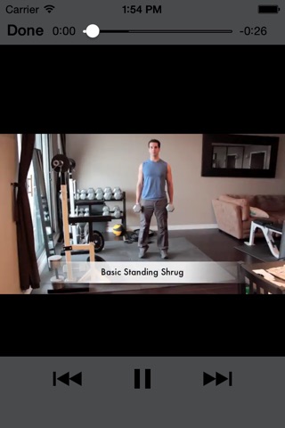 Home Gym Clips - HD Video Workouts screenshot 2