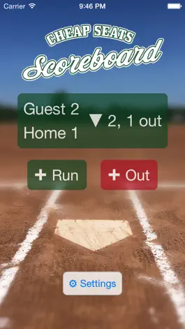 Game screenshot Cheap Seats Scoreboard mod apk