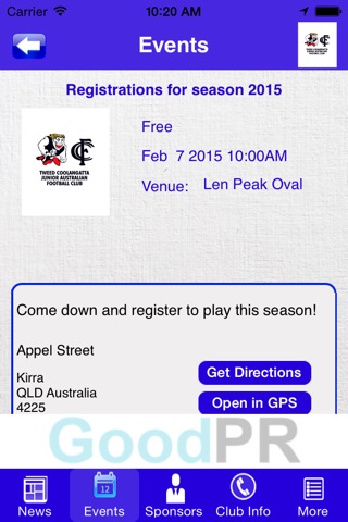 Tweed Coolangatta Junior Australian Football Club screenshot 2