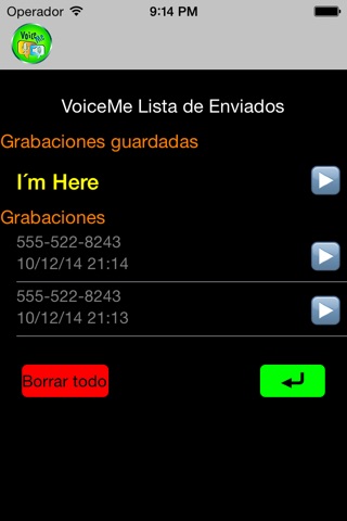 VoiceMe Pro screenshot 4