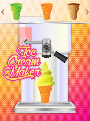 Screenshot #6 pour Ice Cream Maker - Frozen cône de glace salon et Chef fou jeu d'aventure