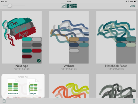 The Color App Lite - Color Palette Selection Tool iPad screenshot 5 - Utilities app