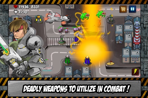 Aliens Invasion Heroes : Defense and Guard the Earth screenshot 4