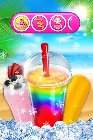 Snowman Summer Vacation - Beach Food screenshot 4