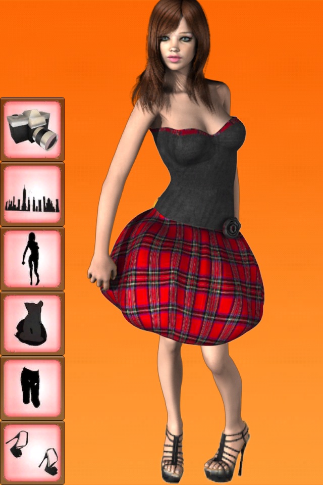 Dress-up Doll Kelsie Free screenshot 2