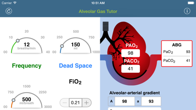 How to cancel & delete Alveolar Gas Tutor from iphone & ipad 1