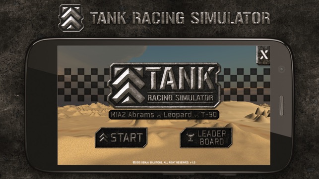 Tank Racing Simulator: M1A2 Abrams vs Le