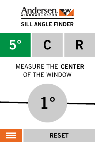 Andersen Sill Angle Finder screenshot 2