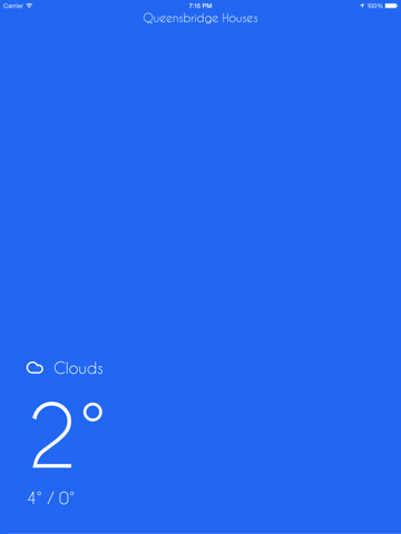 Screenshot #4 pour iWeather - Minimal, simple, clean weather app