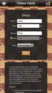 chess clock free iphone screenshot 3