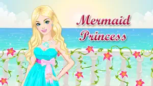 Mermaid Princess Make Up Salon - Dress up game for girls and kids screenshot #1 for iPhone